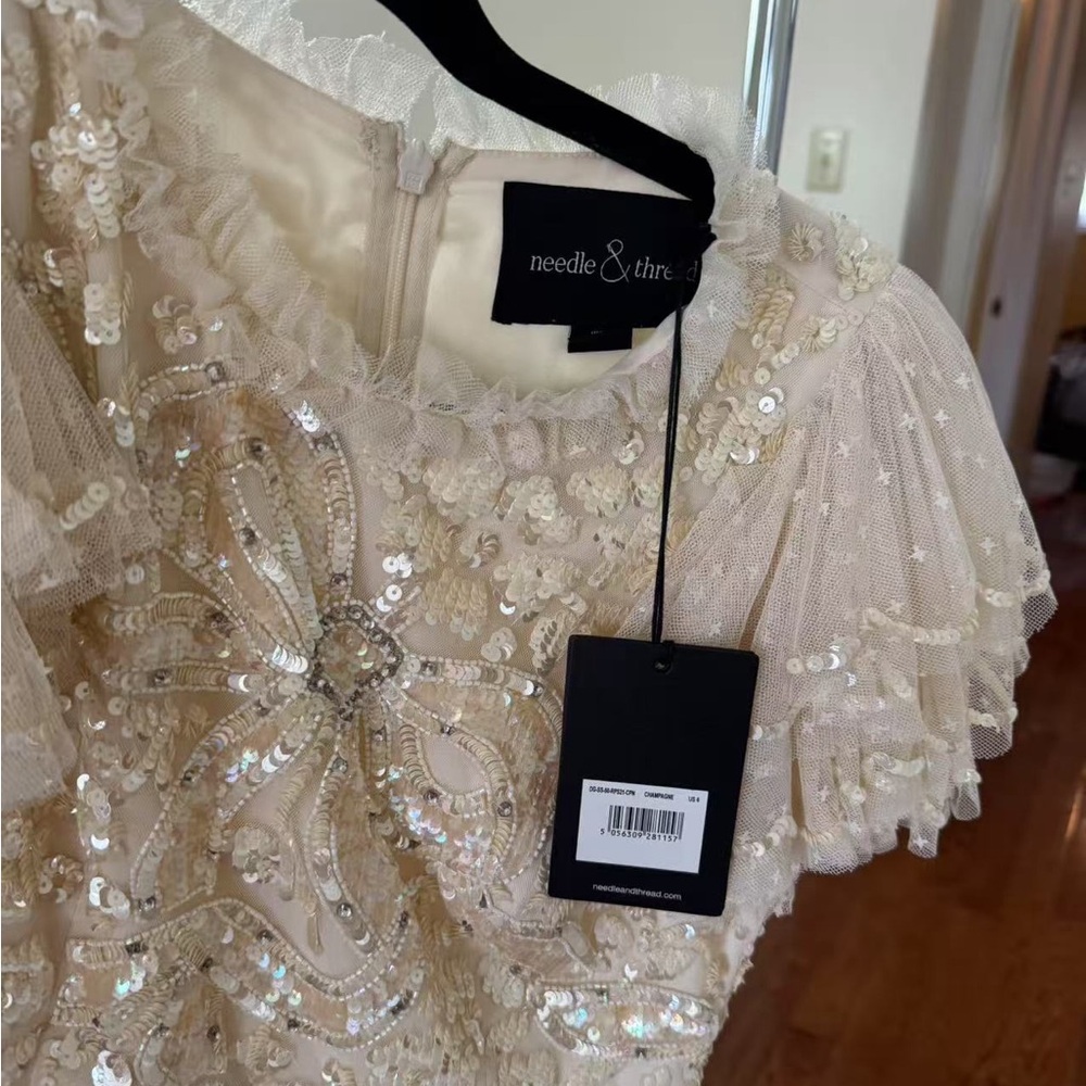 Needle & Thread Sequin Embellished Dress